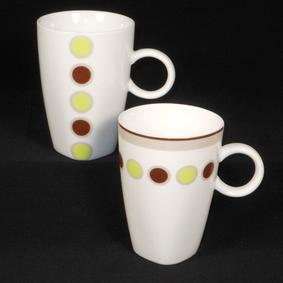 set of 4 colorful coffee mugs. Maxwell & Williams Designer Houseware - Picture 4 of 8